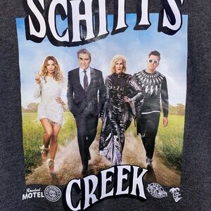 Grey Pullover Graphic sweatshirt “Shitt’s Creek” BNWOT Size XS